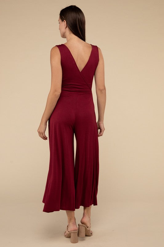 Sleeveless Figure Flattering Jumpsuit