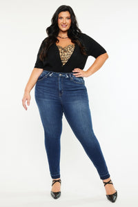 High Rise KanCan Skinny Ankle Jeans