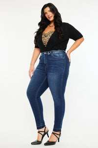 High Rise KanCan Skinny Ankle Jeans