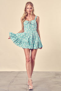 Floral-Dress-Romper-In-Mint-thewildcalla.com-formal-and-casual-dresses-Special-occasion-women-The-Wild-Calla