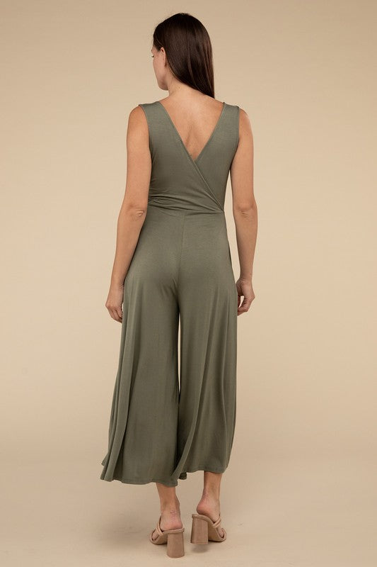 Sleeveless Figure Flattering Jumpsuit