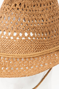 Cowgirl Hat With Straw Strap