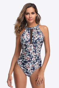 Flattering Fit Swimsuit In Floral