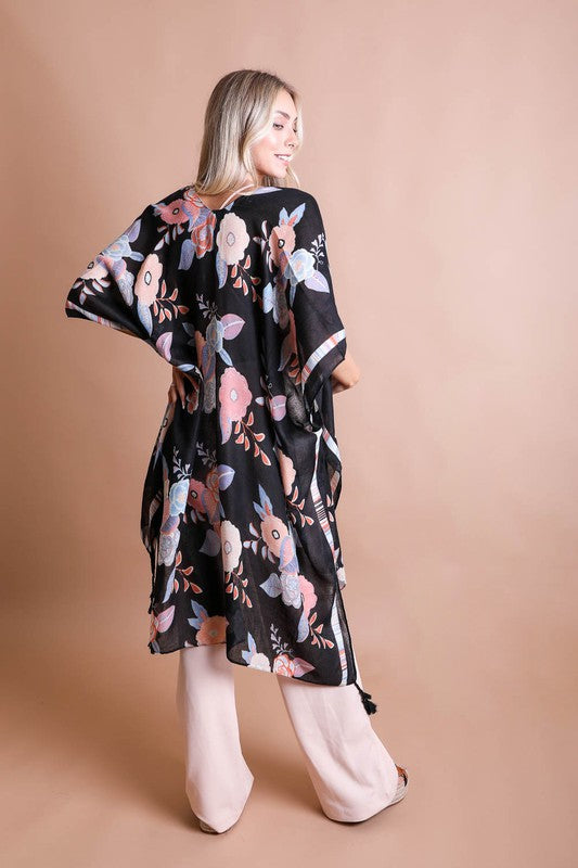 Beautiful Floral Kimono