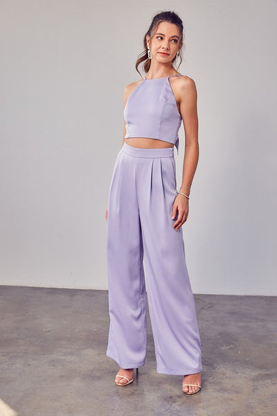 All Zipped Up Dress Pant - Lavender