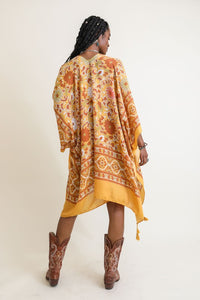 Moroccan Tassel Boho Kimono