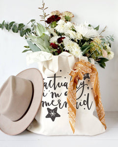 Actually, I'm A Mermaid Tote Bag - The Wild Calla 