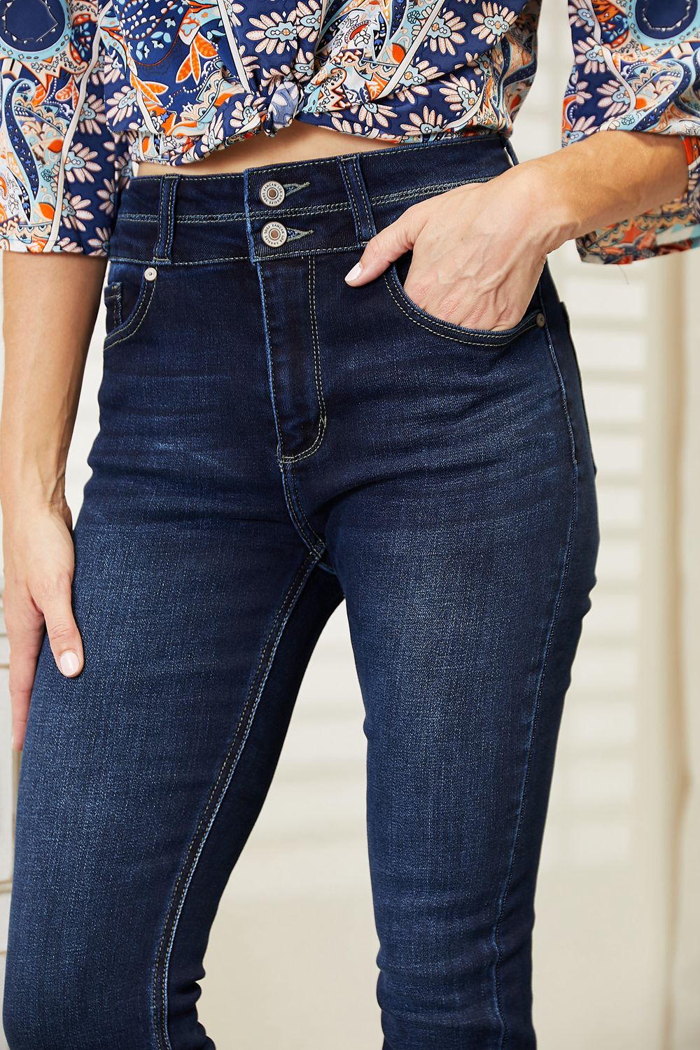 KanCan Super High Waist Jeans - Bootcut Jeans For Women