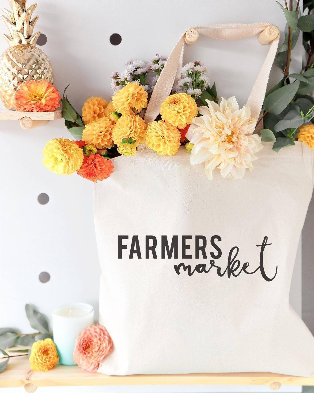 Farmers Market Tote Bag - The Wild Calla 