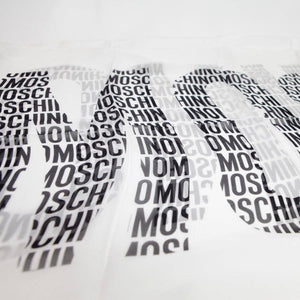 Moschino Statement Logo Silk Scarf - The Wild Calla 