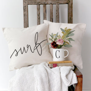 Surf Pillow Cover - The Wild Calla 