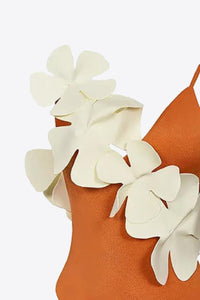 Avante-garde Swimsuit With Flowers