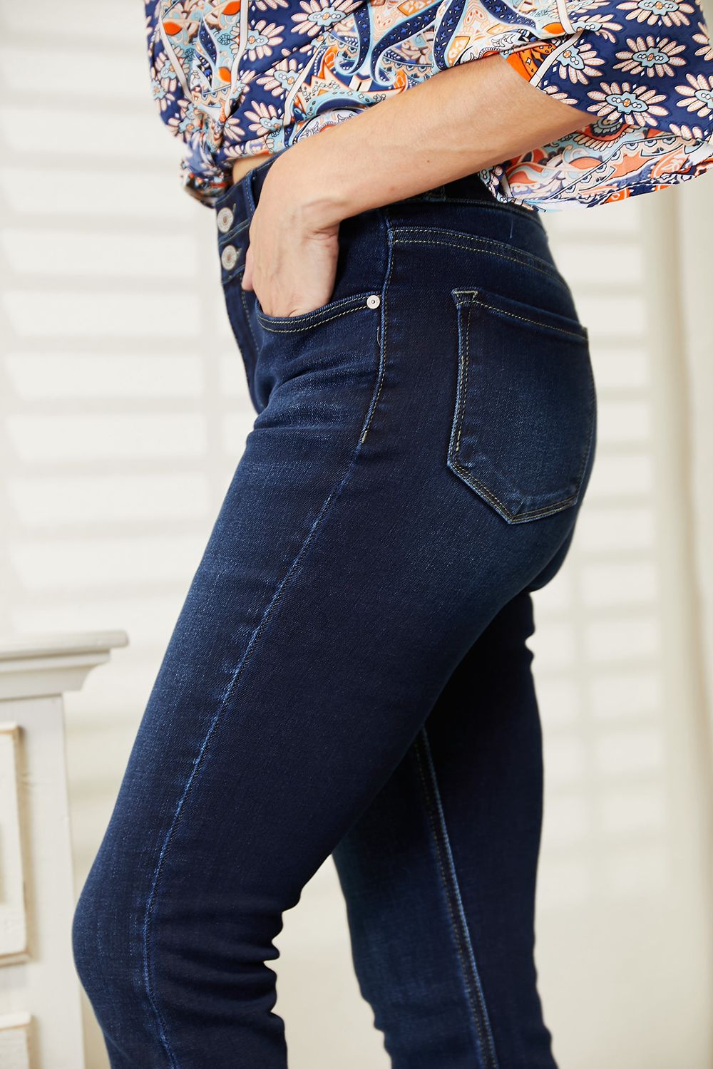 KanCan Super High Waist Jeans - Bootcut Jeans For Women