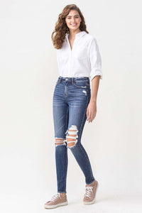 High Rise Skinny Jeans By Vervet